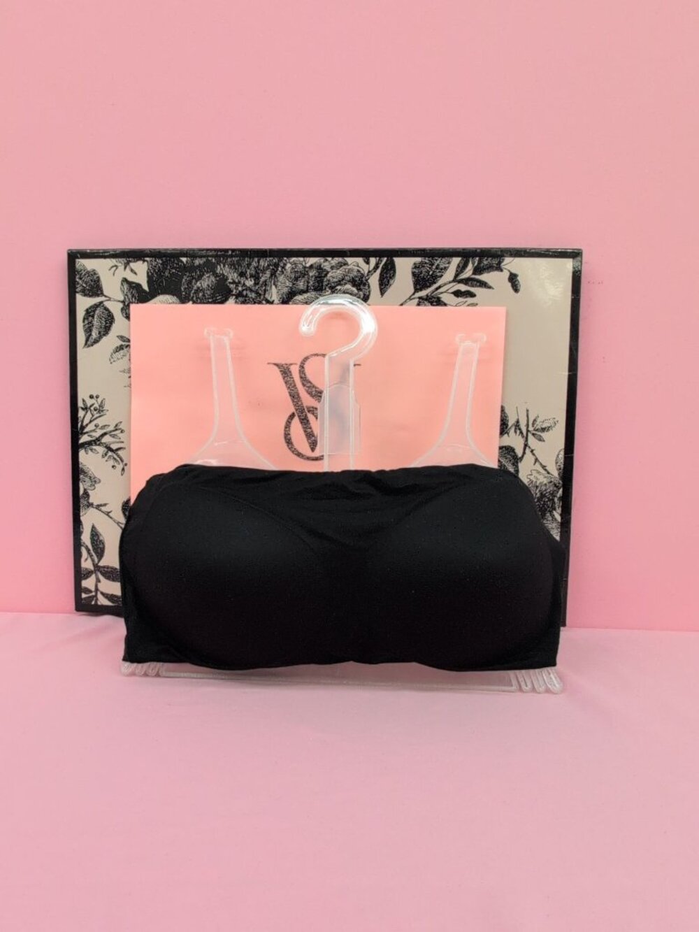 Victoria Secret Bodywear FeatherSoft Innovation Wireless Strapless Bra XS Black